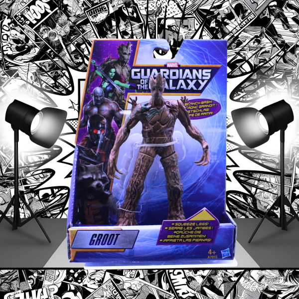 Marvel Guardians of the Galaxy Actionfigur Groot (Hasbro 2014) – Astschlag-Action, 16 cm, OVP